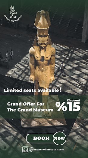 Explore Egypt’s Timeless Wonders in One Day! Experience the ultimate Full-Day Tour in Cairo, combining the Grand Egyptian Museum, the Giza Pyramids, and the Great Sphinx — a journey through thousands of years of history and culture. Walk beside ancient legends, admire breathtaking panoramic views of the Pyramids, and uncover the treasures of Egypt’s newest and largest museum. Guided by expert Egyptologists, every step brings history to life. 💚 Don’t miss this unforgettable experience — book you