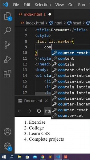CSS Custom List Counter Style | CSS Tricks