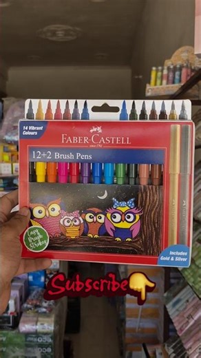 Title:Faber-Castell 14 Shades Brush Pens | Super Soft Tip + Washable Ink 🔥 Honest Review
