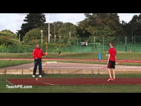 How to throw a Javelin - standing throw and common faults