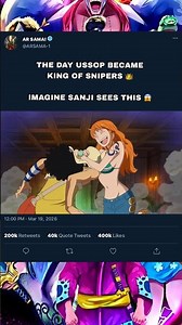 Usopp uses his Advanced Observation Haki #usopp #onepiece #luffy #amv