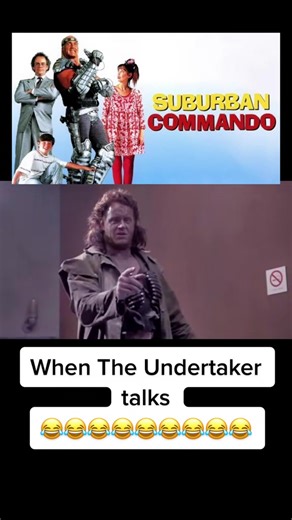 The Undertaker's Iconic Entrance in Suburban Commando