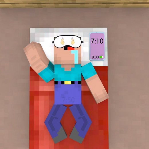 How do you set the alarm #minecraft #minecraftmemes #minecraftvideos #minecrafter #minecraftbuild #minecraftclips #gaming #reels #twitch #tiktok #article #minecraftanimation #minecraftzombie #skibiditoilet #minecraftjapan #minecraftusa #minecraftaustralia #monsterschool #minecraftcanada | XDSchool