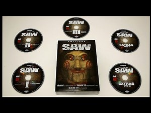 SAW 1-3 - LIMITED DVD COLLECTORS EDITION TRILOGY UNBOXING