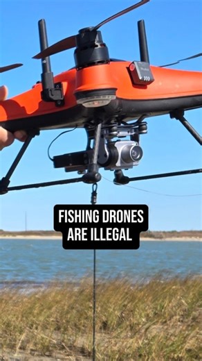 Are fishing drones going to get banned in the United States? As of recently texas has changed the the paragraph under legal devices and replaced it with the federal airborne hunting act which to summarize says not to shoot from your drone. Word online is thag texas HAS banned fishing drones, but the law or statute is nowhere to be found, nor have they made a public state ment. What do you think, should the US ban fishing? #fishing #dronefishing #fishingtime | Beach Bomber Fishing