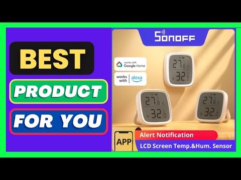 SONOFF SNZB-02D Zigbee LCD Screen Smart Sensor 1-