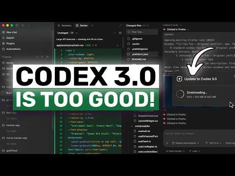 Codex 3.0 (New Upgrades,Free Tier): These NEW Updates to CODEX is CRAZY!