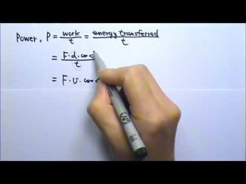 AP Physics 1: Work and Energy 21: Power, Horsepower, and Power Problems