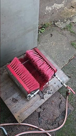 Boot cleaners, shoe scrapers with and without water connection