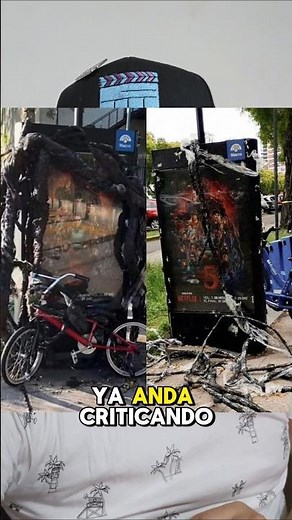 Vandalizan letrero promocional de STRANGER THINGS