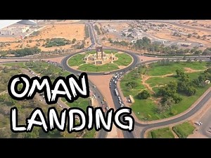 Landing In Oman: Scenic Aerial Tour of Muscat’s Surroundings