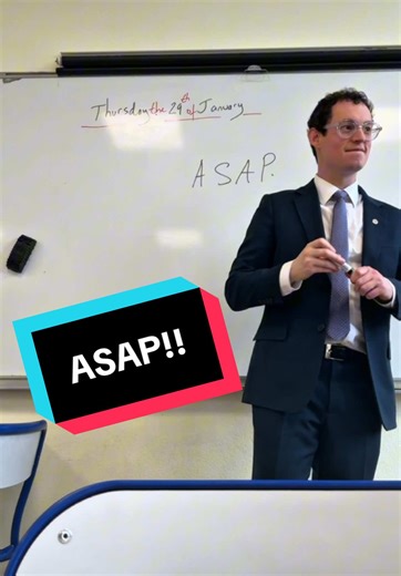 ASAP!! 🇬🇧👨🏻‍🏫 #monsieurprof #prof #anglais #english #apprendresurtiktok
