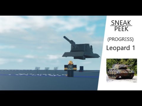(SNEAK PEEK) Leopard 1 progress in plane crazy