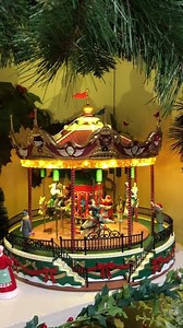 36 reactions · 3 comments | LEMAX  Santa Carousel ✨ $320 ✨ Animated ✨❤️ All riders rotate & go up and down  Musical On/Off option  | The Christmas Village | Facebook
