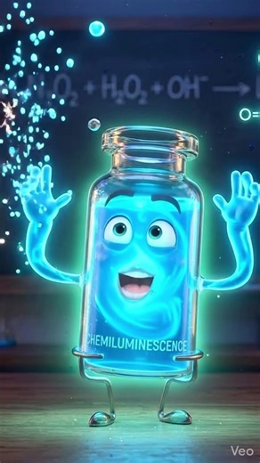 Chemiluminescence: Glowing Chemical Reaction #iit #chemistry #chemopedia_IITR