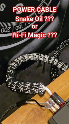 POWER and SPEAKER CABLES - Snake Oil or Hi-Fi Magic? The "Wire Fence Cable" SPEAKERS & Amps