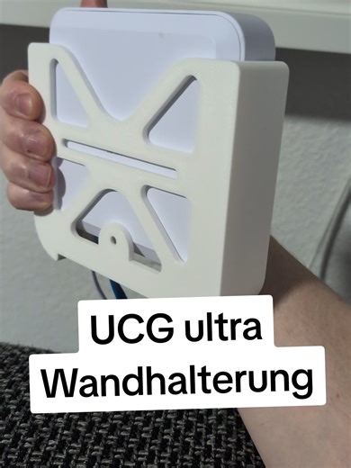 Bin ich damit alleine? Kaum kommt was neues in Haus schaue ich schon wie ich 3D Druck zum optimieren nutzen kann... 💡😅🤙 #3ddruck #unify #cloudgateway