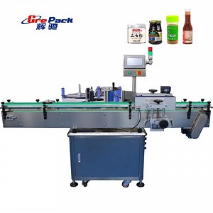 [Hot Item] Wine Tin Cans Jar Round Bottle Labeling Machine