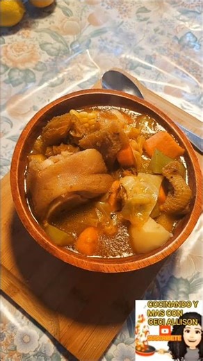 SOPA DE MONDONGO HONDUREN̈A😋SUPER DELICIOSA. #food