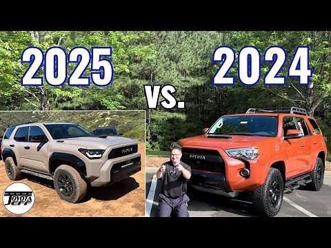 Comparing 2025 4Runner TRD Pro vs 2024 Inside & Out: Who Wins for You?