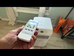 How to use the Hisense Portable Air Conditioner Remote