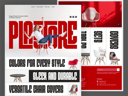 Furniture E-commerce Website Design
