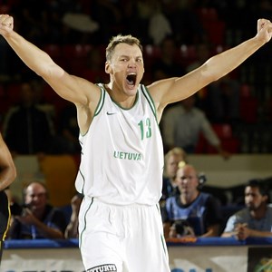 1M views · 11K reactions | Sarunas Jasikevicius' Point God status was born in #EuroBasket 2003, and we've got highlights to prove it. One of Europe's greatest at his peak! ⛰️ | FIBA EuroBasket | Facebook