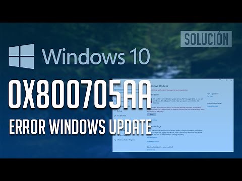 How to Fix Windows Update Error 0x800705aa in Windows 10