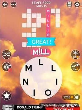 Wordscapes Levels 5999 and 6000