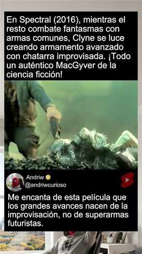 En Spectral (2016), mientras el resto combate fant...