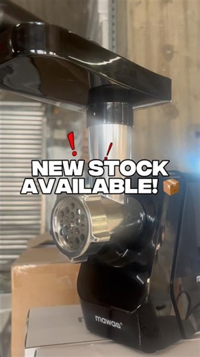 Electric meat grinders in stock 🔪 Pallet quantities available SL