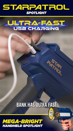 This isn’t just a flashlight. Star Patrol™ packs ultra-bright LED performance, rugged durability, and emergency-ready features into a sleek, handheld tool. With multiple beam modes, built-in USB charging, and a weather-resistant aluminum shell, Star Patrol™ is designed to handle blackouts, breakdowns, and everything in between. See farther. Shine brighter. Be ready for anything. | BulbHead | Facebook