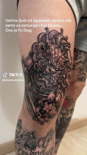 Exploring the Symbolism of Japanese Foo Dog Tattoos