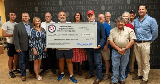 Mt. Juliet Police Foundation gives back to dozens of officers