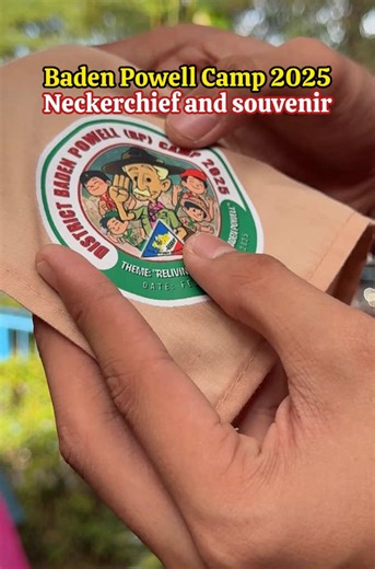 Baden Powell Camp Neckerchief for Boy Scouts