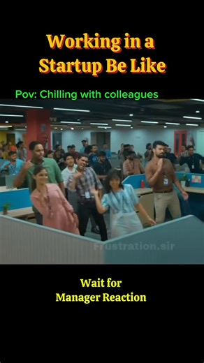 Frustration Sir Frustration | Meme page on Instagram: "Every office has that one moment—When we’re happily chilling in the office and suddenly the manager enters… we reach our seats immediately 😭💀 #corporatelife #officelife #corporatehumor #relatablememes #workculture #officememes #worklifebalance #funnymemes #corporateworld #teamwork #employeevibes #workdayfun #managerlife #corporatememes #workplacehumor #reelsindia #indiaoffice #trendingreels #explorepage #fypindia #dailyreels #viralreels #m