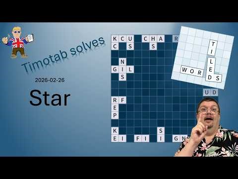 Tiled Words 2026-02-25 : Star