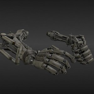 Model Download: Rigged Robot Arms