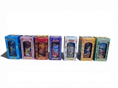 Walt Disney Collector Series Cups Glasses Burger King Set of 7 1994 | eBay