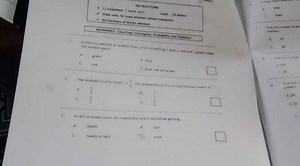Multiple Choice Questions on Counting Techniques, Probability a... | Filo