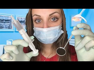 ASMR Friendly Dentist Roleplay! 🦷 (Flossing, Cleaning, Fluoride)