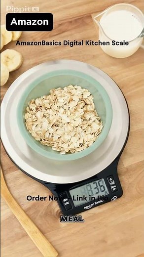 AmazonBasics Digital Kitchen Scale – Accurate & Easy Food Weighing #shorts