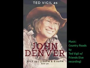 Ted Vigil/John Denver Tribute Ted Vigil, a man who, according to long-time Denver guitar accompanist Steve Weisberg, closely resembles John both physically and musically, is carrying on the tradition honoring this colossal music icon. Catch this awesome performance LIVE at the historic Milton Theatre for 2 shows on July 29! Get your tickets at: 3PM: http://miltontheatre.ticketfly.com/event/1501344-ted-vigil-milton/ 8PM: http://miltontheatre.ticketfly.com/event/1501345-ted-vigil-milton/ For more 