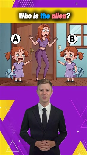 Who is the alien ? #quiz #riddles #quizchallenge #brainteaser #ytshorts #explore