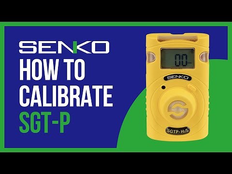SENKO Single Gas Detector | SGT-P | Product Overview & Calibration