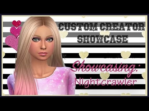 Sims 4 Custom Content Creator Showcase: Nightcrawler