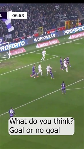 Goal or No Goal? You Decide 🤨 #soccer #shorts