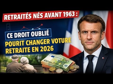 Retirees born before 1963: this forgotten right could change your pension in 2026