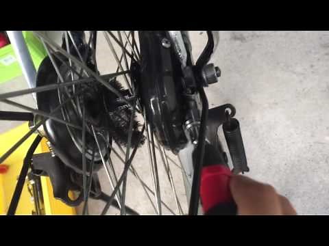 ママチャリ、チェーンの調整方法。