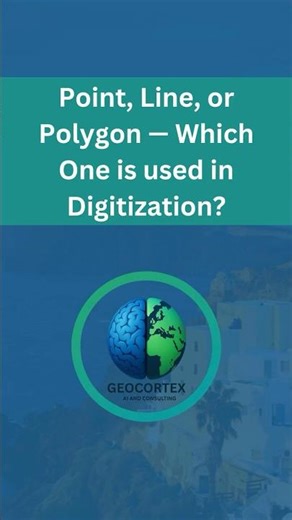 Point, Line, or Polygon — Which One Should You Use (digitization)?#qgistutorials#mapping#spatialdata
